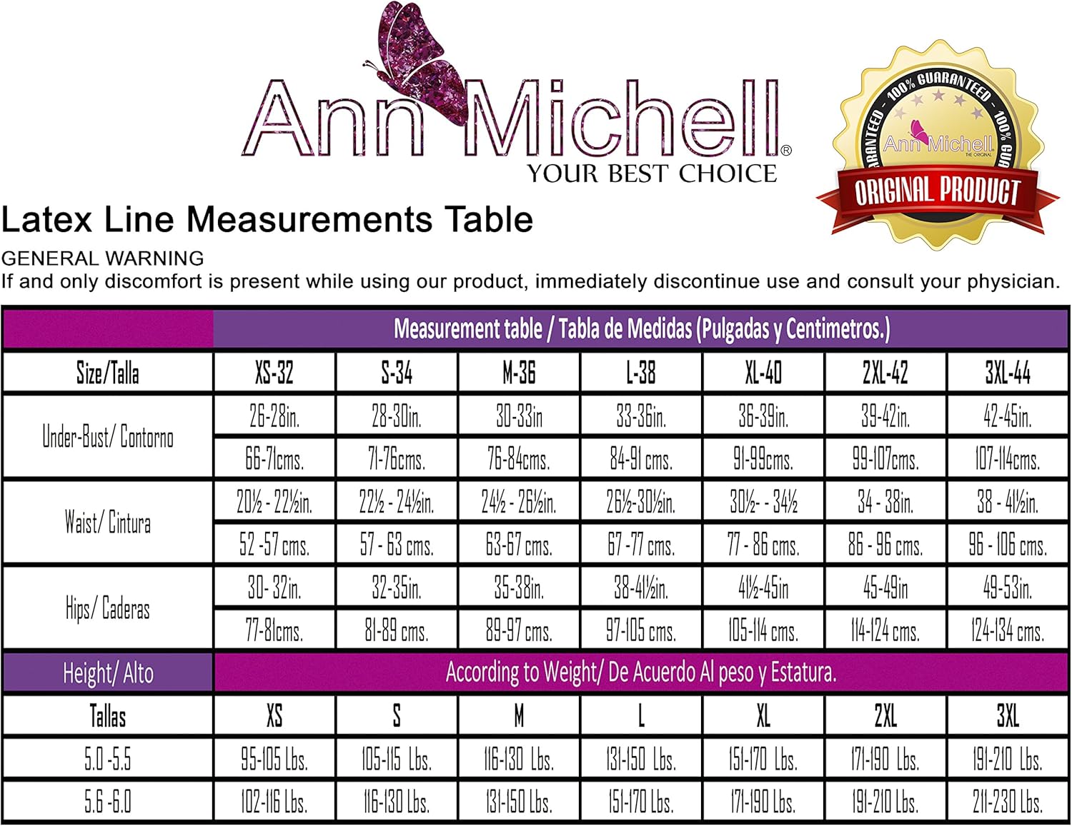 ann michell corset waist trainer