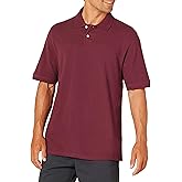Amazon Essentials Men's Regular-Fit Cotton Pique Polo Shirt (Available in Big & Tall)