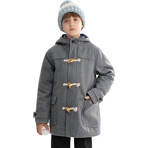 Amazon.com: Montgomery Original Kids Classic Duffle Coat (Toggle