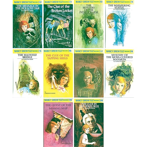 Nancy Drew Books 1-10 Box Set The Nancy Drew Mystery Stories