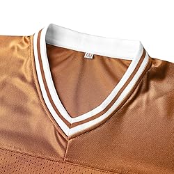 Blank Football Jerseys Mesh Athletic Football Shirt