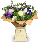 All Occasions Purple Wishes Flower Bouquet Fresh Cut Flowers view 1