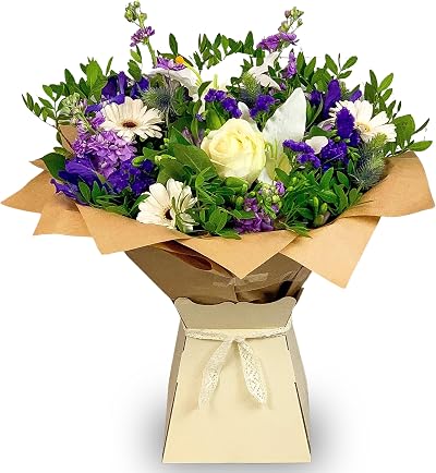 All Occasions Purple Wishes Flower Bouquet Fresh Cut Flowers