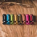 Granite Juicy Nipple Valve Cap with Core Remover - 6061 Alloy, Oil Slick view 8