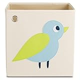 kaikai & ash Toy Storage Bins, Foldable Canvas Cube