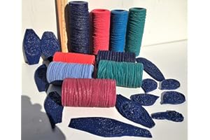 SBC DECORATIVE CONCRETE TRAINING AND PRODUCTS CONCRETE STAMPING TEXTURE ROLLERS AND MASONRY FORM TOOL SET FOR WOOD TEXTURES - THE ORIGINAL BARNWOOD REPLICATOR’S EPIC WOOD ROLLER KIT