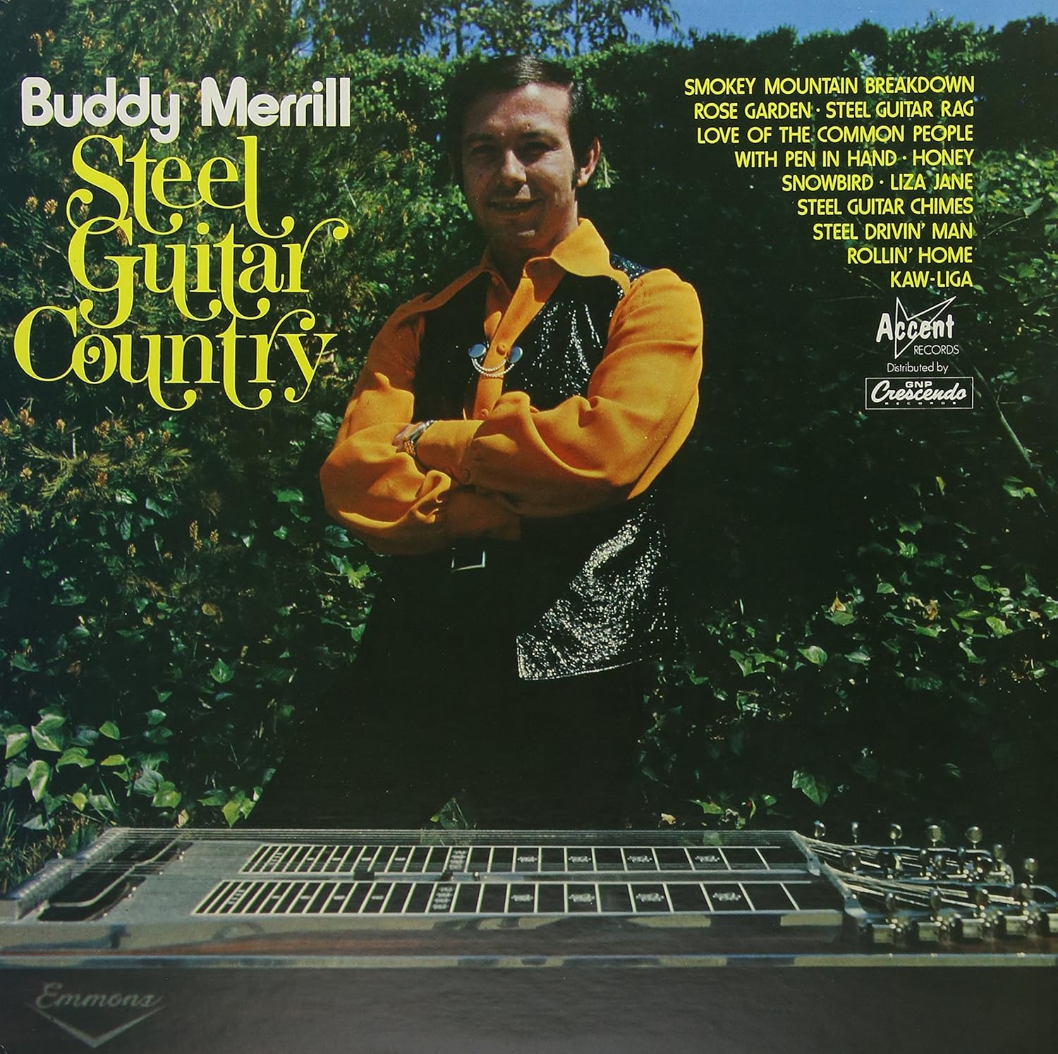 BUDDY MERRILL Steel Guitar Country Vinyl Amazon Music