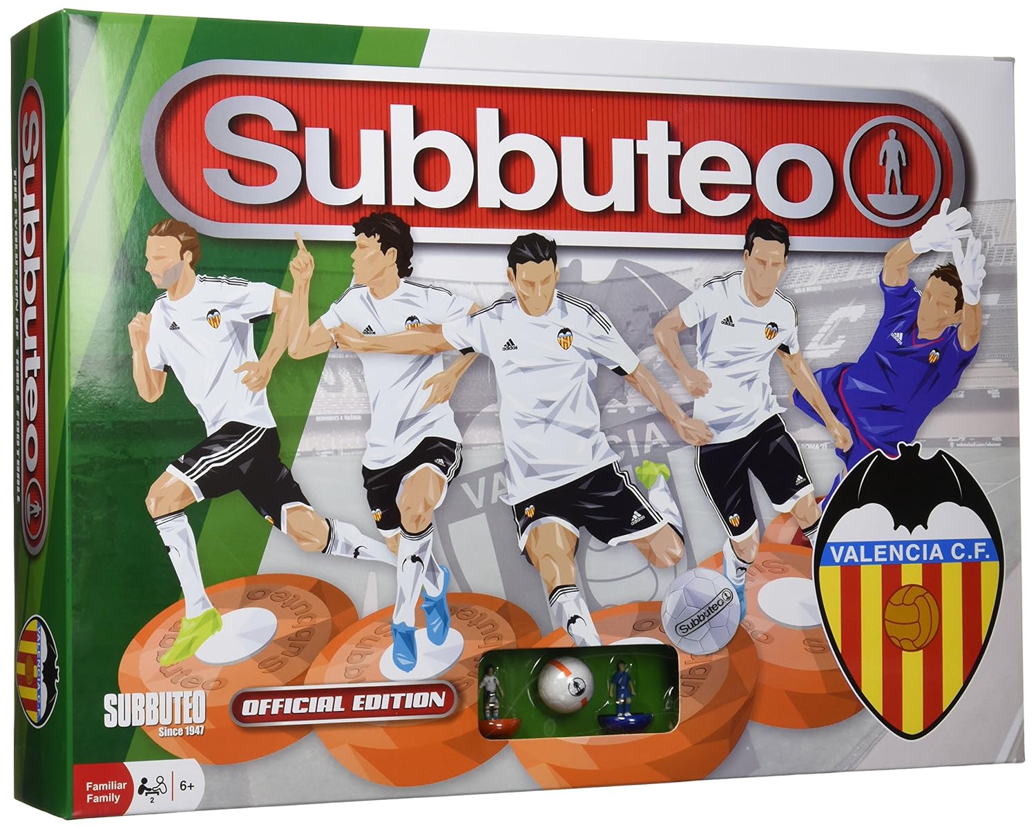 Subbuteo - Playset Valencia CF (Eleven Force 81229): Amazon.es ...