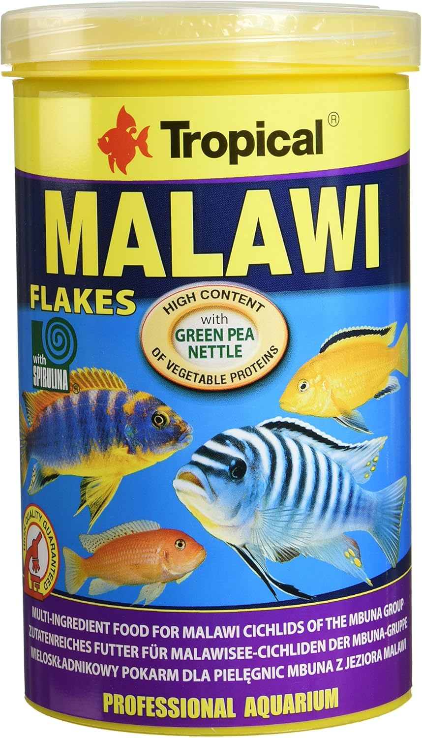 Tropical Malawi Mbuna Cichlids special flake vegetable highprotein