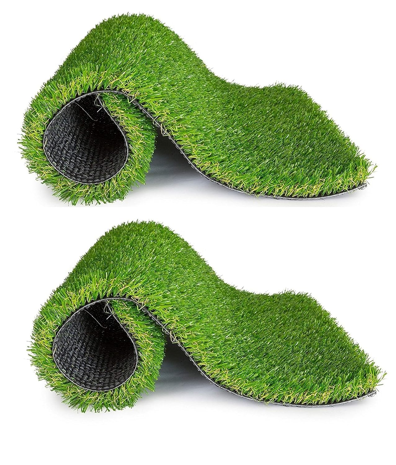 Buy GREEN LIFE Artificial Grass Door Mat (18 x 24 inches) (46 x 61 cm) Pack of 2 Online at Low