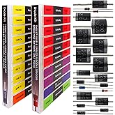 EEEEE 20 Kinds 200 Diode Assortment Kit 6A10 10A10 20A10 15SQ045 20SQ050 1N34A 1N914 SR560 DB3 1N5349B 1N4001 1N4004 1N4007 1