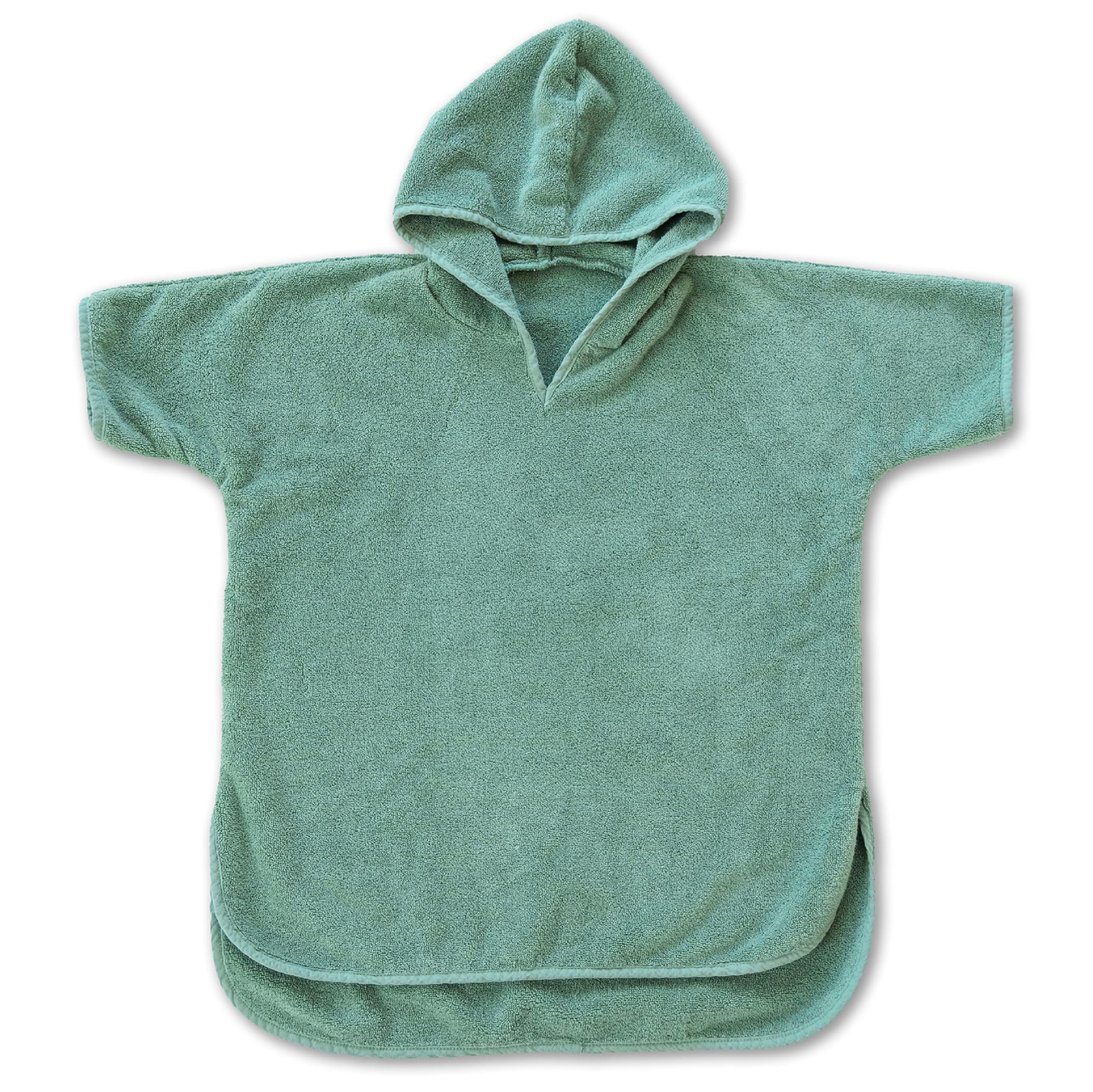 Photo 1 of Natemia Hooded Towel Poncho – 100% Organic Cotton - Kids & Toddler Beach Towel with Hood - GOTS Certified - Gentle on Sensitive Skin - Cozy Swim & Bath Towel for Boys, Girls - Perfect Registry Gift