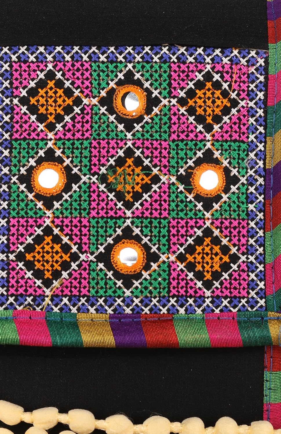 craft trade handmade designer embroidered rajasthani purse for women's