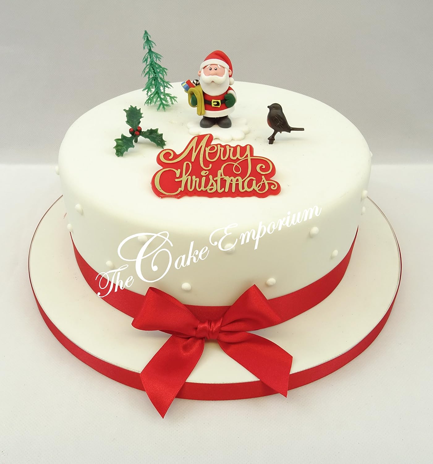 Weihnachten Dekoriert Kuchen