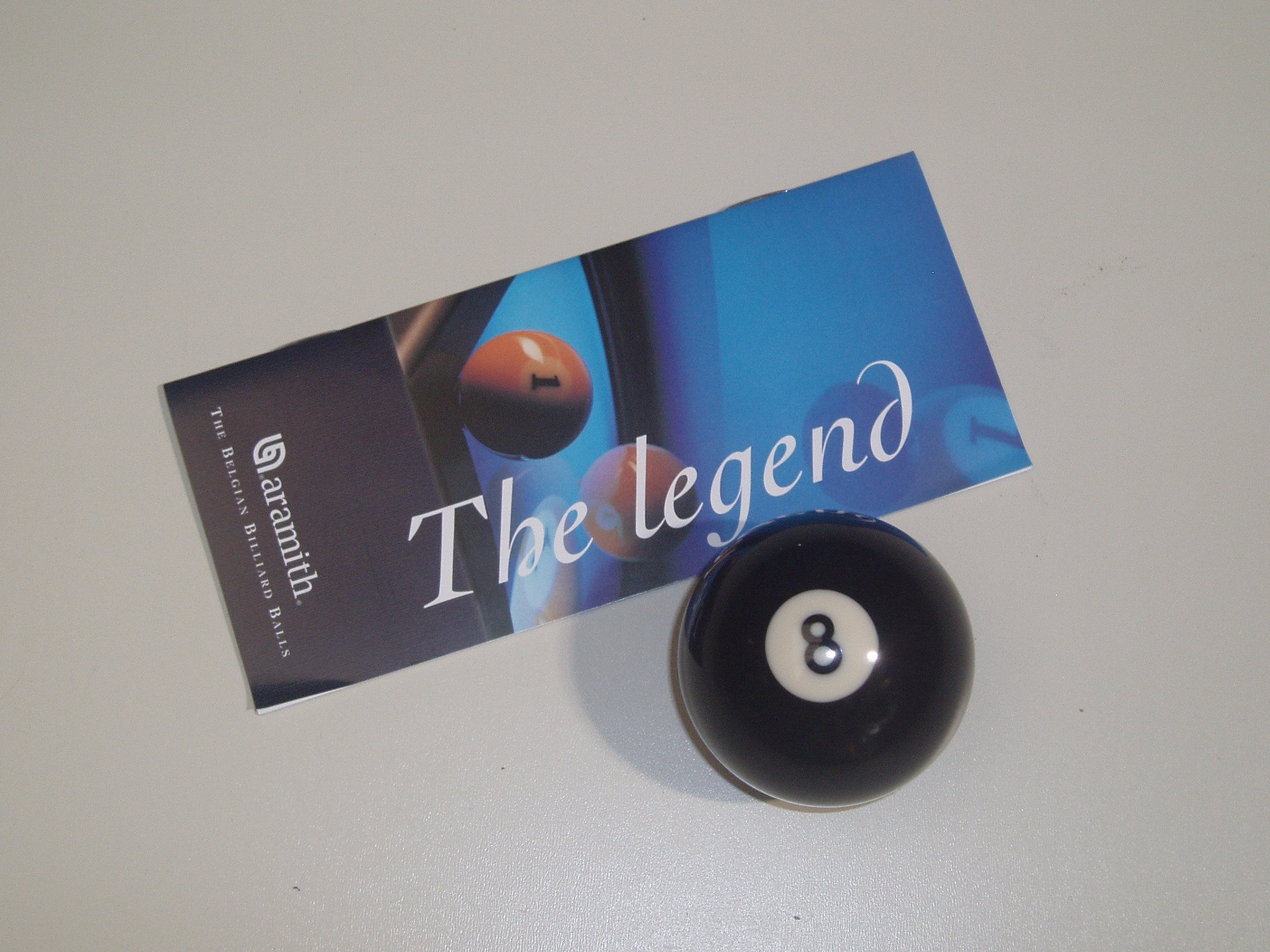 ARAMITH 2" BLACK 8 Pool Ball REPLACEMENT