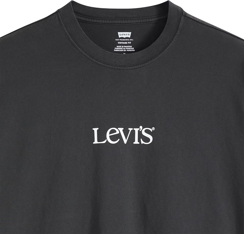 Camiseta Vintage Fit Graphic tee para Hombre (1 Unidad), Ssnl Logo 7 Jet Black, L — foto 6 de 6