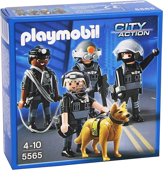 playmobil tactical police dog unit