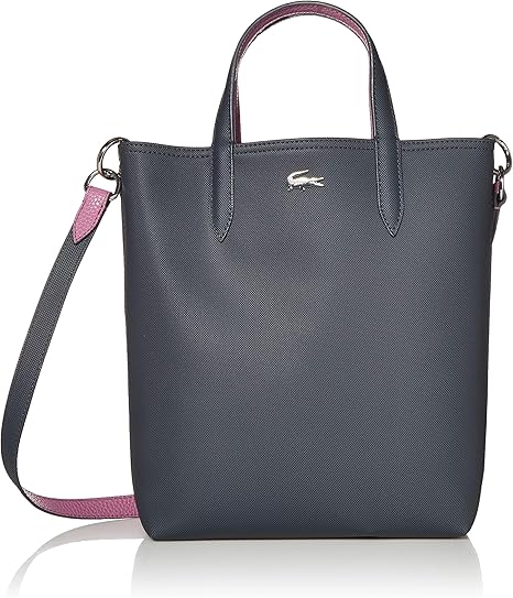 Amazon Lacoste レディース Anna 縦型ショッピングバッグ Us サイズ One Size カラー ブラック Lacoste ラコステ トートバッグ