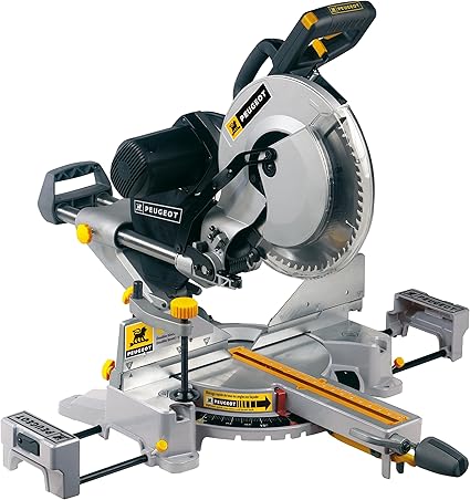 Peugeot Energysaw 305stb Scie A Onglets Radiale Double Inclinaison O 305 Mm Coupe Maxi 90 X 340 Mm 1600 W Amazon Fr Bricolage