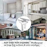 Inhouse Stick+Store Bathroom Squeegee British Made Streak-Free Flexible Blade view 6