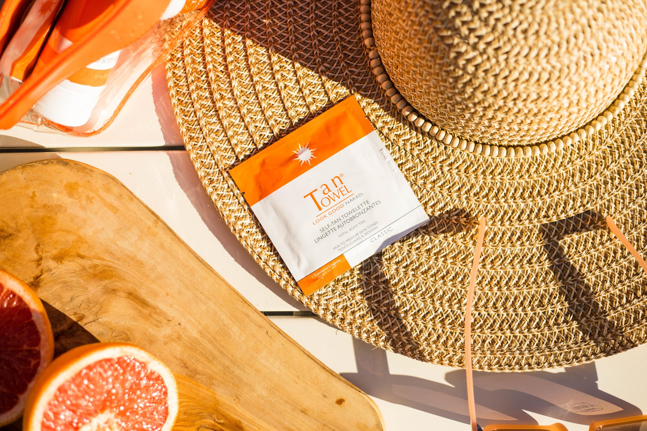 Tan Towel Tan Towel Full Body Classic 5 Pack, 0.5 FL OZ Each