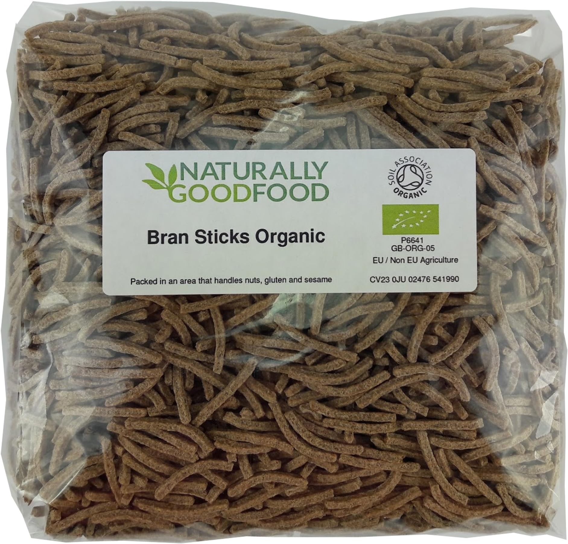 Organic Bran Sticks 15kg - Free Delivery