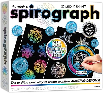 Spirograph Scratch & Shimmer SP203 Multicolor One Size