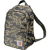 Carhartt Classic Mini Backpack, Durable, Water-Resistant Backpack with Adjustable Shoulder Straps, Blind Duck Camo