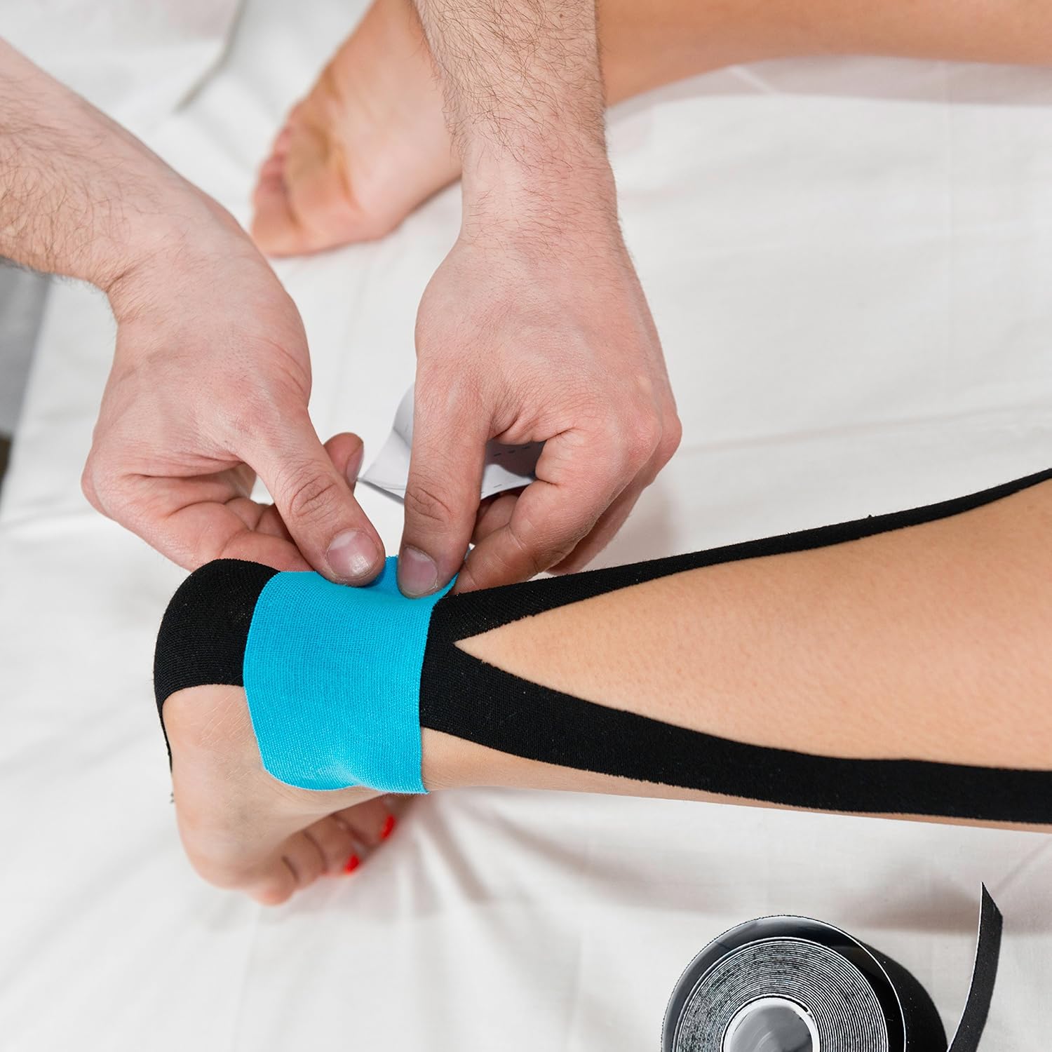 Kinesiology Tapes 6 Rolls, Waterproof Physio tape Muscle Tape for Injured Muscle Recovery & Joints Support - Image 4