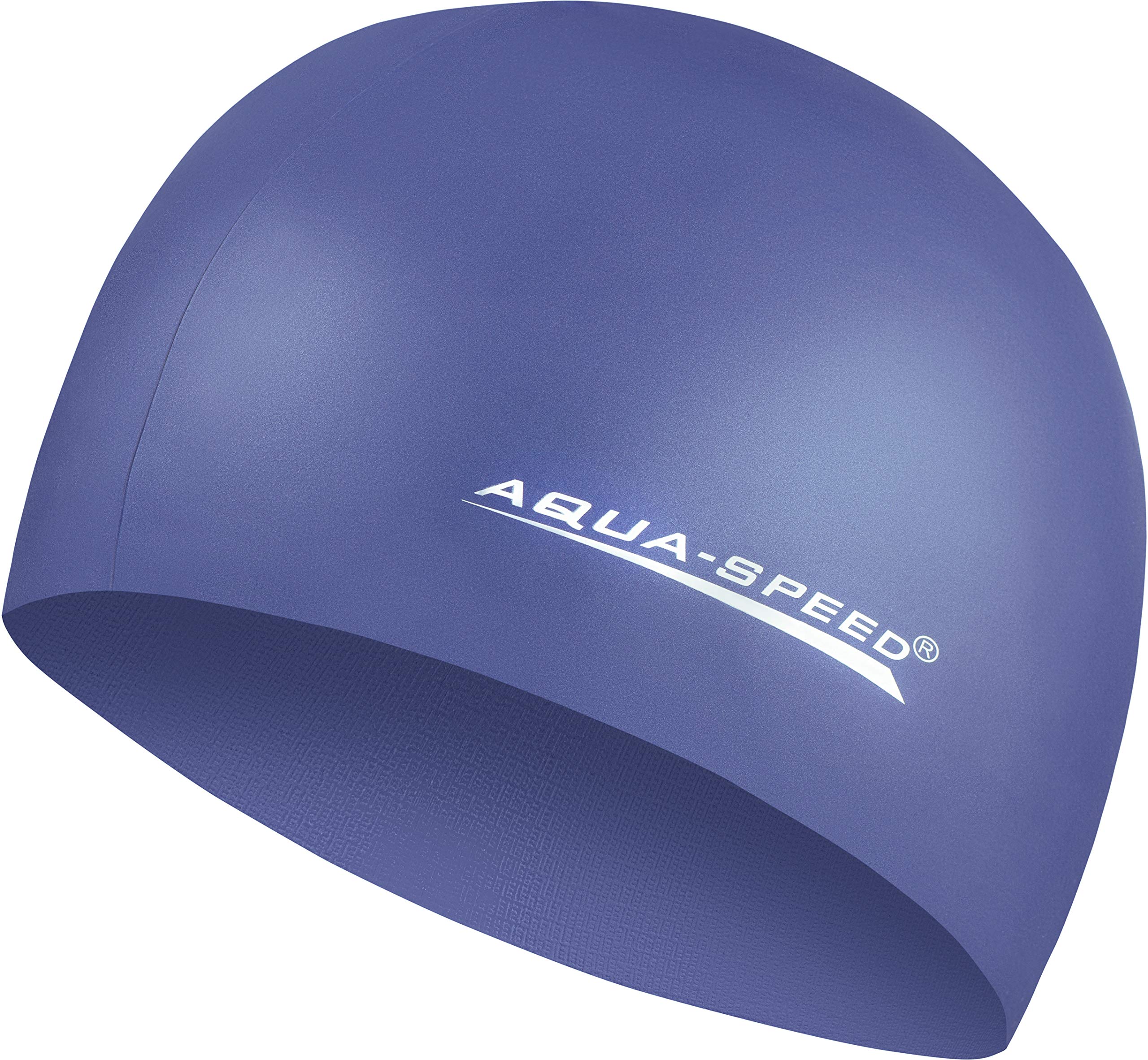 Aqua Speed MEGA Super-stretch swim cap | waterproof swimming cap | swimmer | sport | swimming | triathlon | silicone | Women & Man | Mega/Lilac