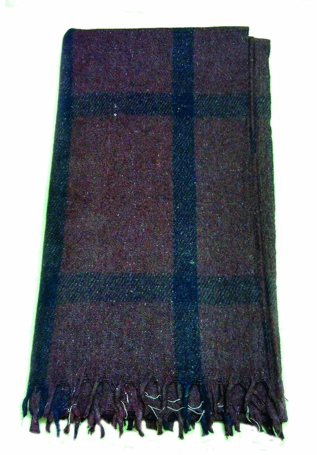 Buy U P Khadi and Handloom Woolen Blend Blanket (145 x 215 cm