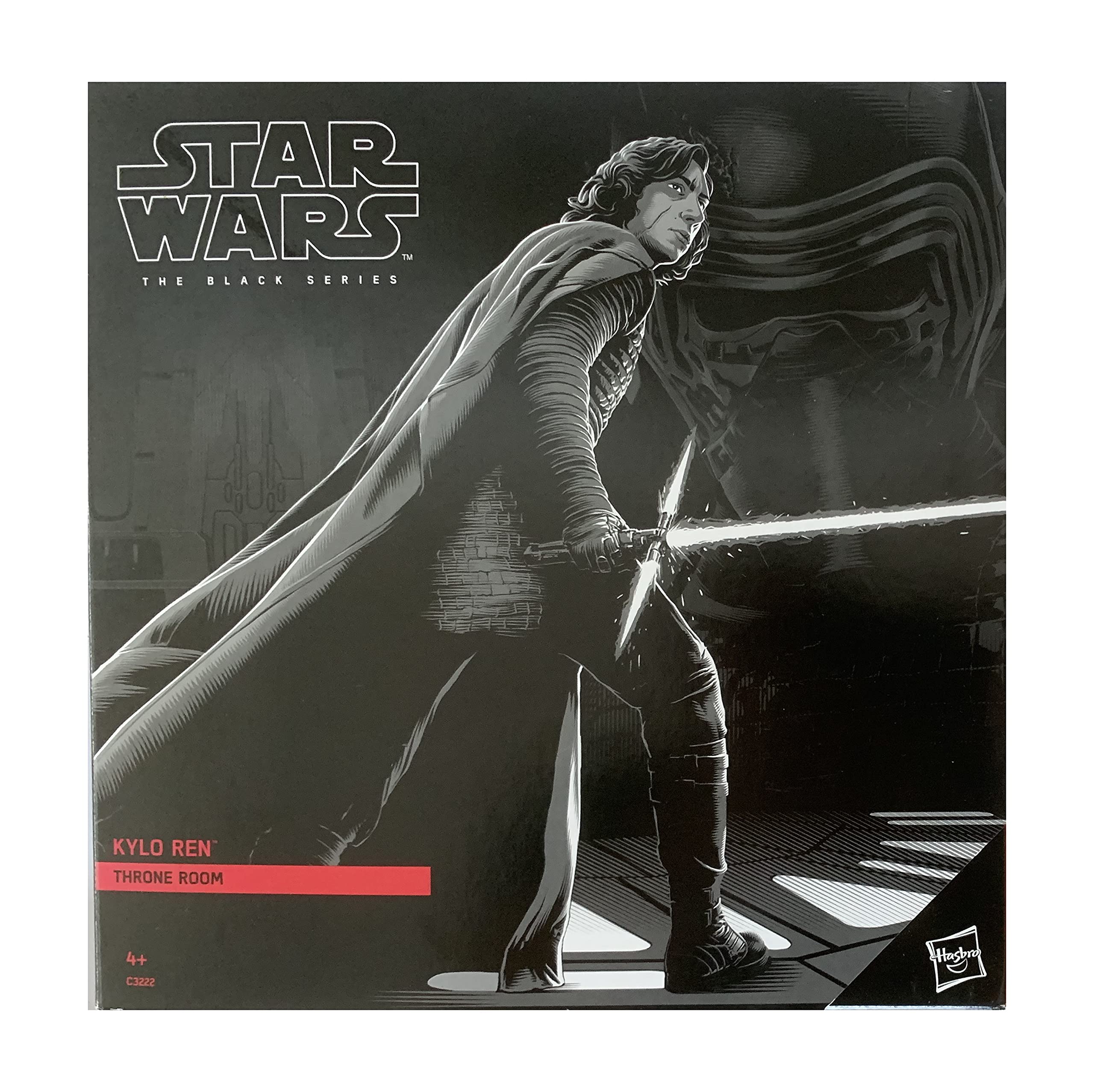Star Wars Black Series - Kylo Ren Figure in Throne Room