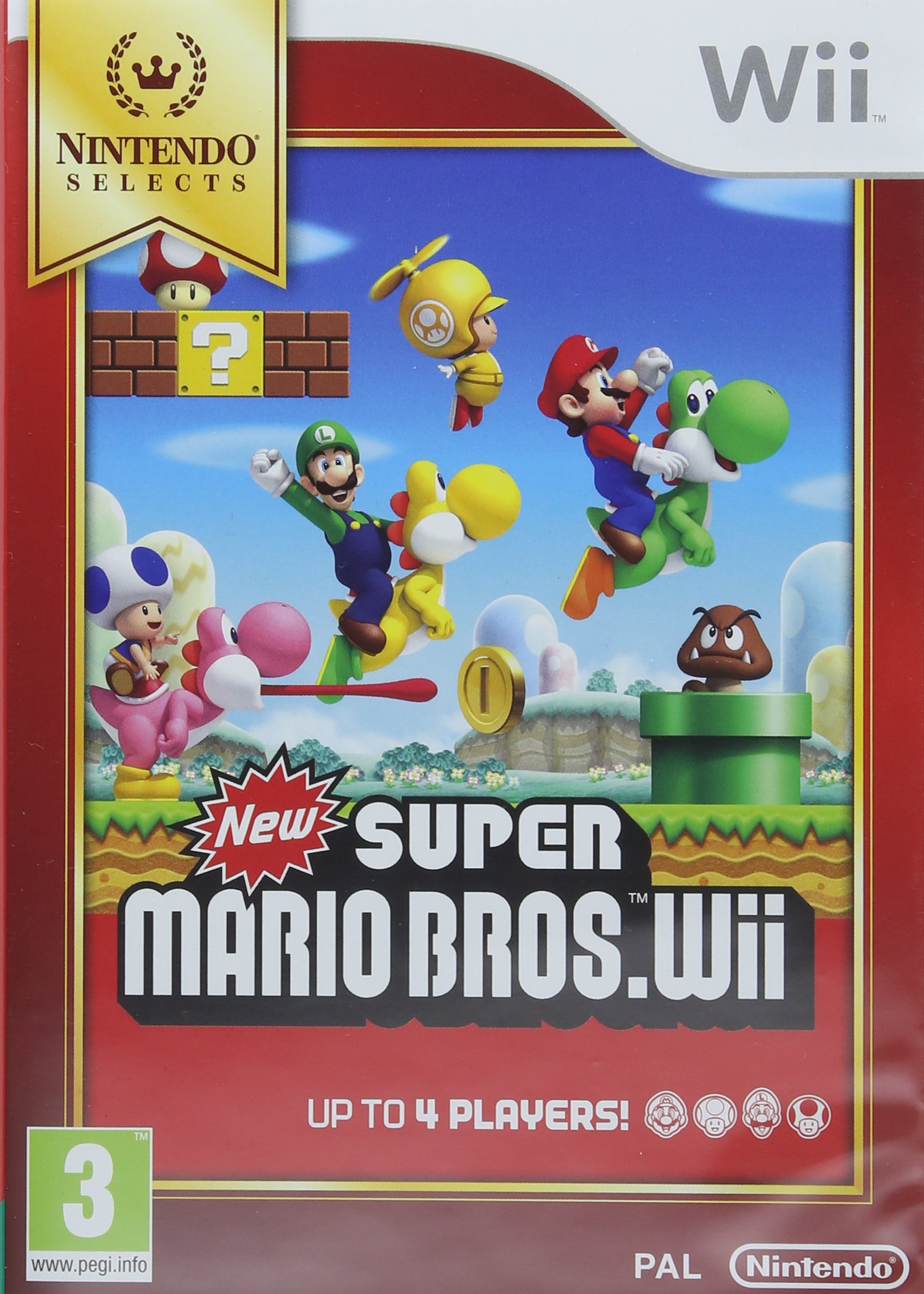 Nintendo Selects: New Super Mario Bros. Wii (Nintendo Wii) (Renewed)