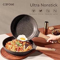 CAROTE Nonstick Frying Pan Skillet,Non Stick