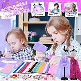 GOLMUD 1000+ Fashion Designer Kit for Girls Sewing Kit with 4 Mannequins view 7