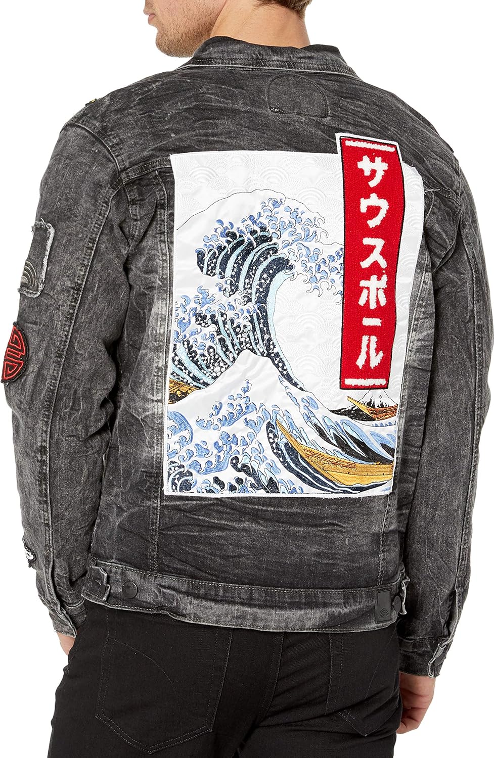Southpole Men's Aian Utility Premium Fashion Denim Jacket: Clothing
