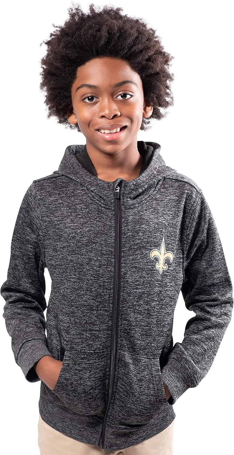 Ultra Game NFL Boys' Extra Soft Fleece Pullover Hoodie Sweatshirt : Clothing