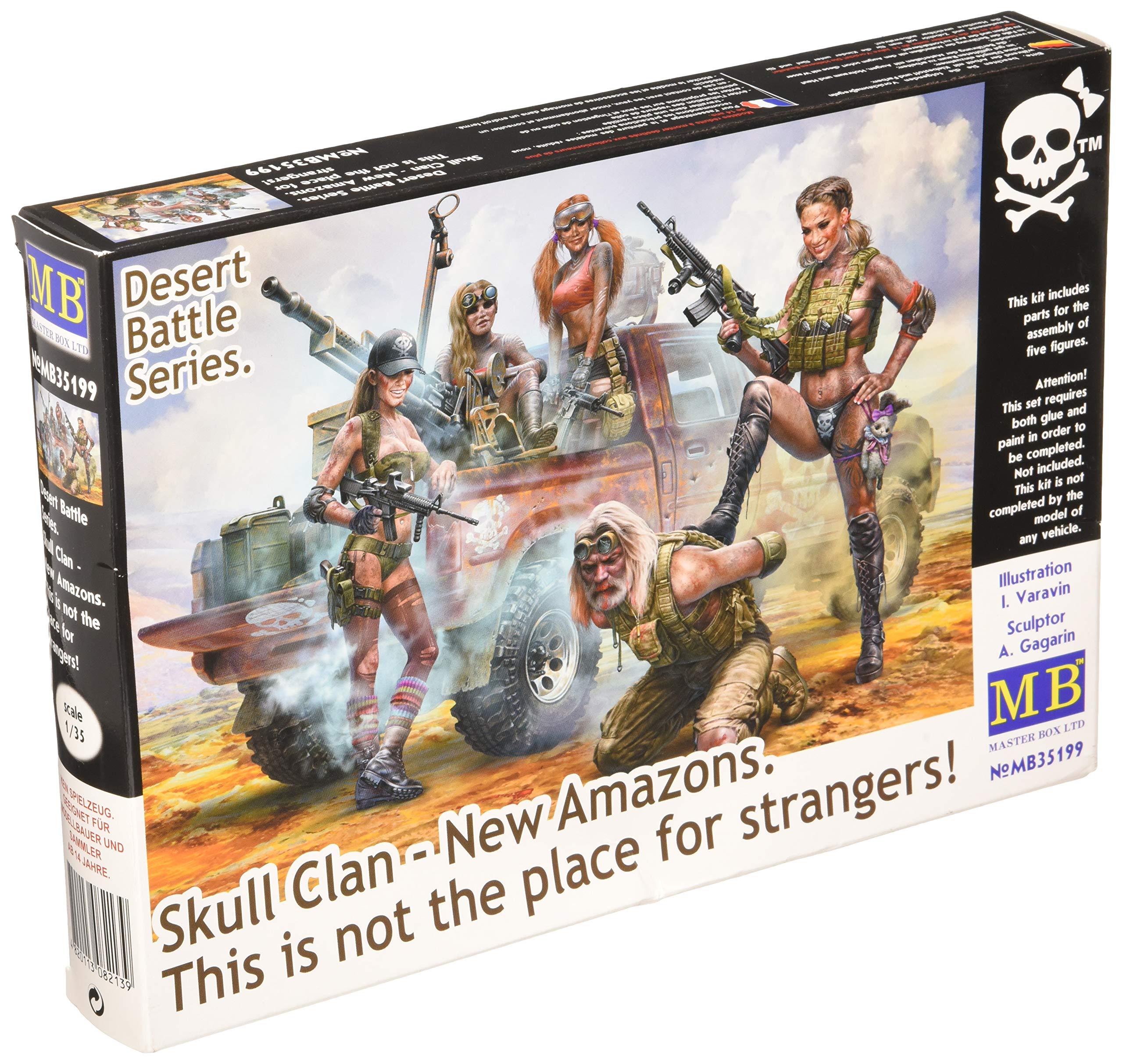 Masterbox 1: 35 - Skull Clan, New Amazons