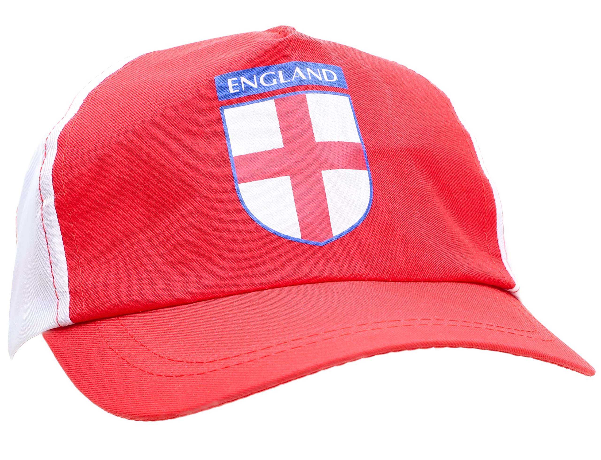 Toyland® England Baseball Cap - England Supporters Headwear -St George's, Euros & World Cup Fan Essential - English Party Decorations