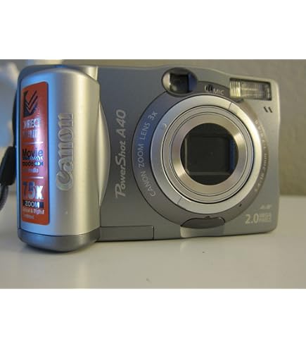 Amazon.com : Canon PowerShot A40 2MP Digital Camera w/ 3x