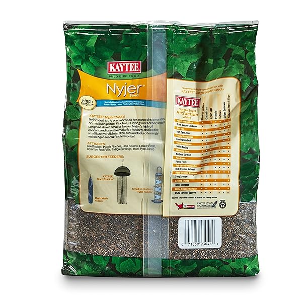 KAYTEE NYJER WILD BIRD FOOD SEED, 5 POUND