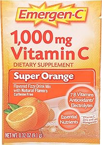 Alacer Super Orange Emergen C Packet, 0.32 OZ