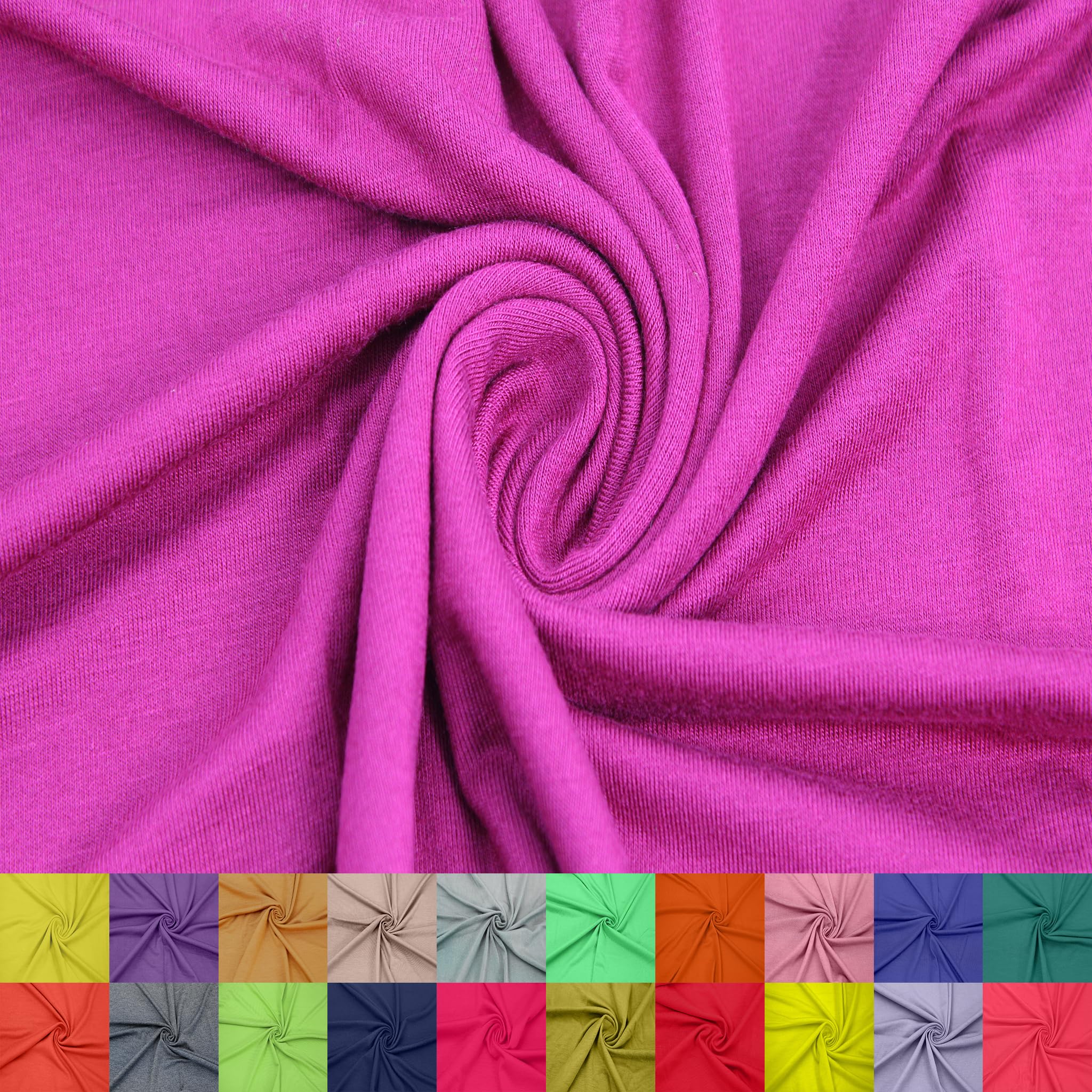 Stylish FABRIC 60" Wide Rayon Spandex Jersey Knit
