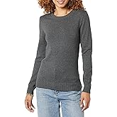 Amazon Essentials Women's Crewneck Sweater, 100% Cotton