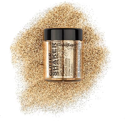 Stargazer Glitter Shaker Gold Cosmetic Eyes Lips Face Body Hair Nails Makeup