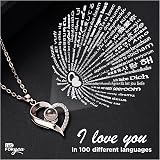 LAC Eternal Rose with I Love You Necklace - Gift for Her, Mum, Anniversary view 4