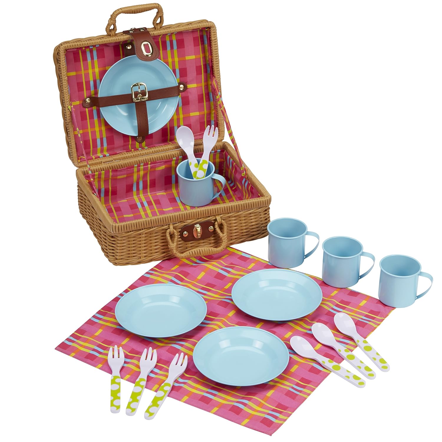 alex tea set basket
