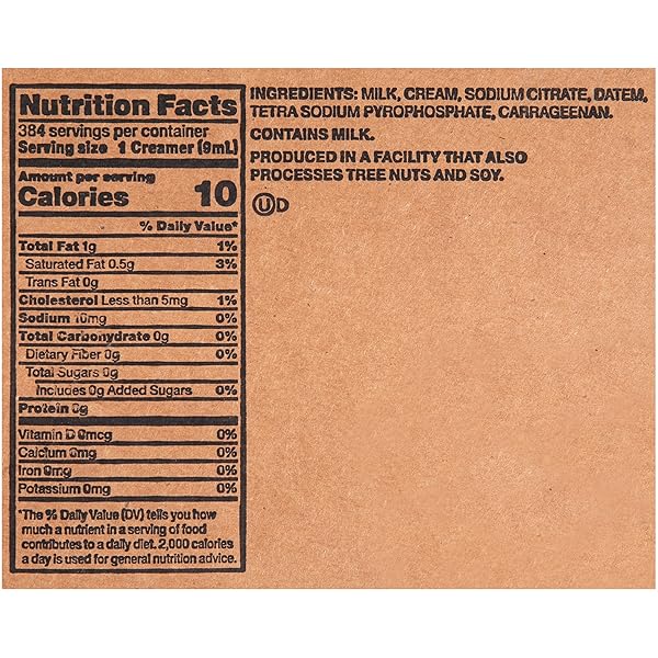INTERNATIONAL DELIGHT COFFEE CREAMER SINGLES, HALF & HALF, SHELF STABLE FLAVORED CREAMER, 384 CT, 0.44 FL OZ, PRE-PORTIONED CREAMERS