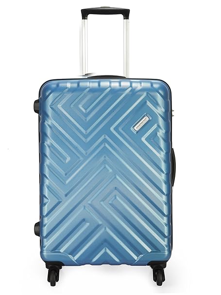 Aristocrat Polycarbonate 68 cms Arctic Blue Suitcases (MAZE68TZATB)