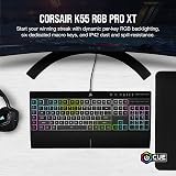Corsair K55 RGB PRO XT Membrane Keyboard UK QWERTY IP42 Black view 2